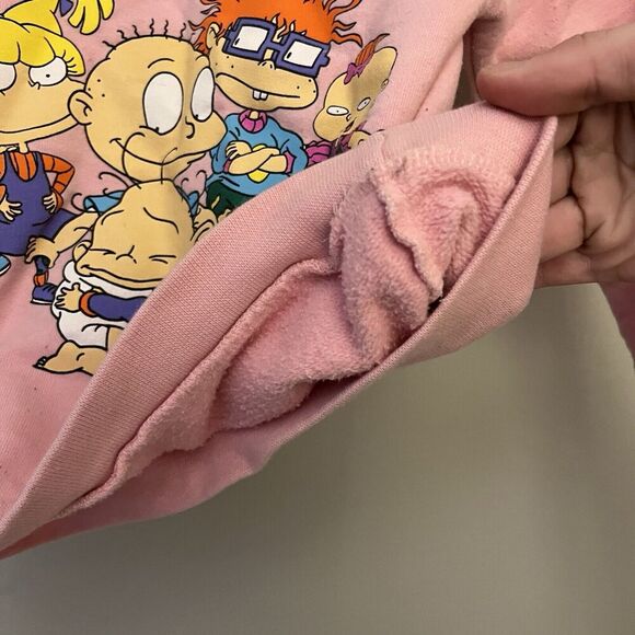 Vtg 1998 NICKELODEON Rugrats Crewneck Sweatshirt Kids 5/6 Girls Chucky Tommy 90s - Picture 4 of 7